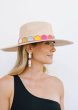 Load image into Gallery viewer, Striped Colorful Dangle Earrings