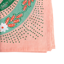 Load image into Gallery viewer, Pink and Green Snakes Pink Bandana