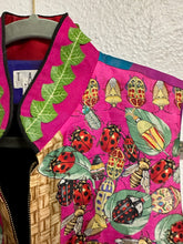 Load image into Gallery viewer, Pink patterned Tapp New York One of a Kind Print Vest - Medium
