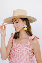 Load image into Gallery viewer, Hacienda Painted Double Tile Earrings