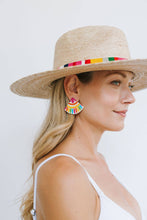 Load image into Gallery viewer, Spanish Bright Painted Tile Earrings