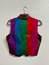 Load image into Gallery viewer, Pink patterned Tapp New York One of a Kind Print Vest - Medium