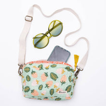 Load image into Gallery viewer, Strawberry Print Quilted Cross Body or Belt Bag