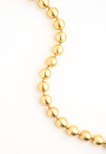 Load image into Gallery viewer, Brushed Gold Balls Necklace
