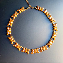Load image into Gallery viewer, Renoir Copper Bows Butterfly Necklace