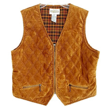 Load image into Gallery viewer, Vintage Cambridge Quilted Suede Vest