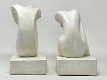 Load image into Gallery viewer, 1980 David Fisher Plaster "Youth" Figures Bookends