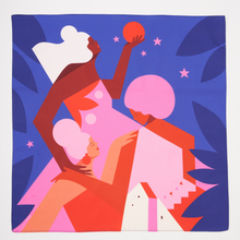 Load image into Gallery viewer, Reign Small Cotton Furoshiki Wrap