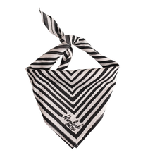 Load image into Gallery viewer, Cotton Bandana - Black & White