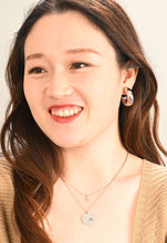 Load image into Gallery viewer, Chunky Hoop Earrings in Silver