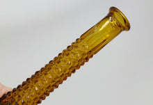 Load image into Gallery viewer, Diamond Point Amber Empoli Genie Bottle