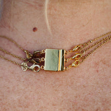 Load image into Gallery viewer, Gold Layering Necklace Clasp