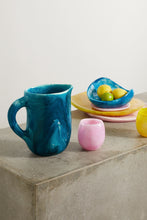 Load image into Gallery viewer, Dinosaur Designs Resin Rock Jug Pitcher - Blue
