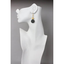 Load image into Gallery viewer, Jasper and Brass Earrings
