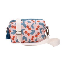 Load image into Gallery viewer, Cherry Quilted Cross Body or Belt Bag
