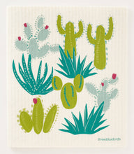 Load image into Gallery viewer, Cacti Swedish Dishcloth
