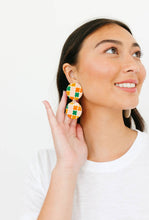 Load image into Gallery viewer, Colorful Clovers Double Dangles
