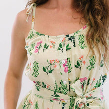 Load image into Gallery viewer, Cotton Floral Beach Dress
