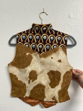 Load image into Gallery viewer, Cowboy Boots Tapp New York One of a Kind Print Vest - Medium
