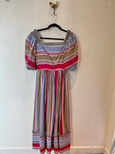 Load image into Gallery viewer, Vintage Victor Costa Striped Maxi Dress
