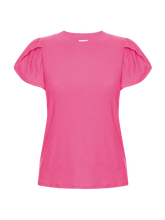 Load image into Gallery viewer, Cotton Tulip Sleeve Tee - Pink
