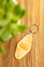 Load image into Gallery viewer, Welcome Home | Retro Hotel Keychain
