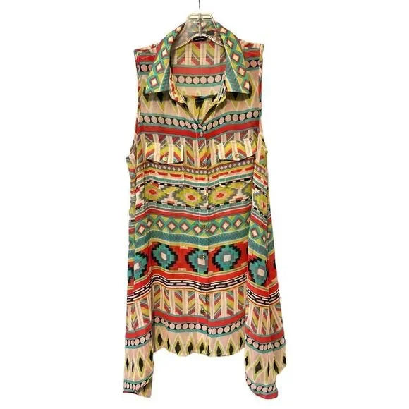 BCBG Aztec Tunic - Small