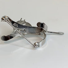 Load image into Gallery viewer, Sterling Silver Beau Cat Pin
