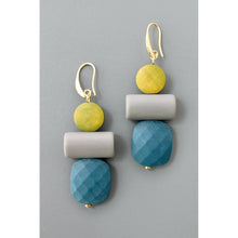 Load image into Gallery viewer, FERE78 Wood and acrylic earrings
