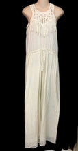 Load image into Gallery viewer, Ulla Johnson White Cotton Maxi with Crochet Neck - 4
