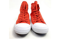 Load image into Gallery viewer, Red Converse Hightops - Size 9
