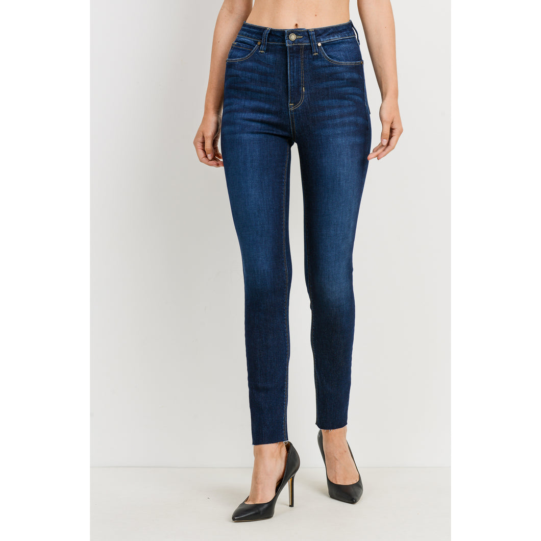 Indigo Scissor Cut Skinny Jean