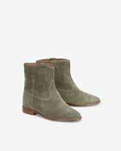 Load image into Gallery viewer, Isabel Marant Olive Crisi Booties - Size 10
