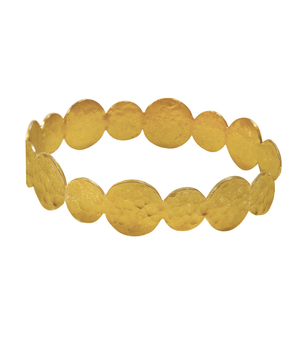 Gold Marina Full Moon Bracelet