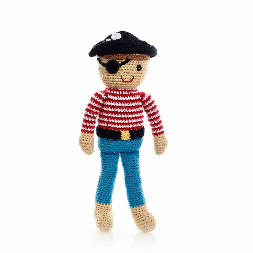 Storytime Pirate Handknit Fair Trade Toy