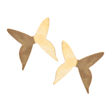 Load image into Gallery viewer, Gold Butterfly Earrings
