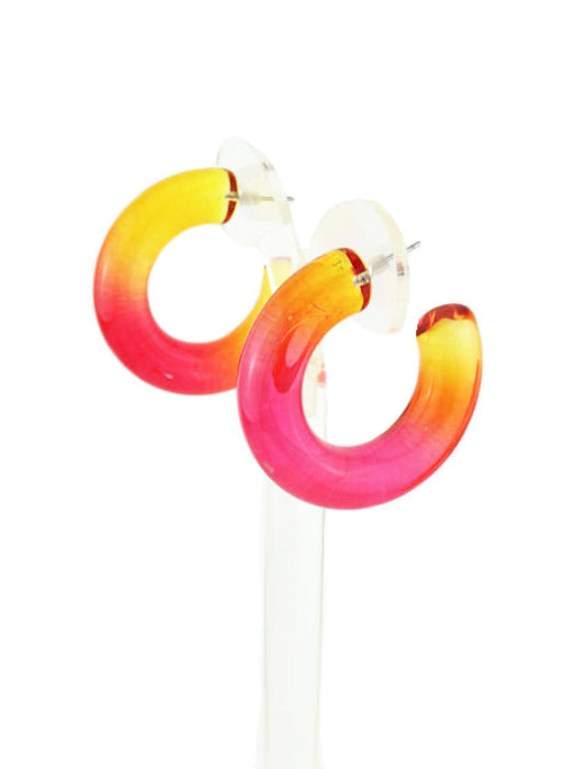 Ombre Lucite Candy Hoops