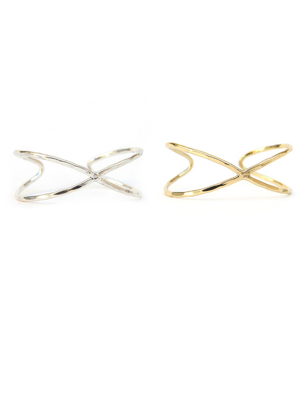 Helix Cuff - Brass