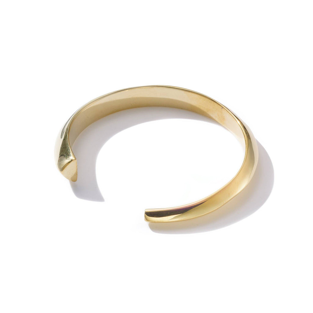 Anya Statement Cuff - Brass
