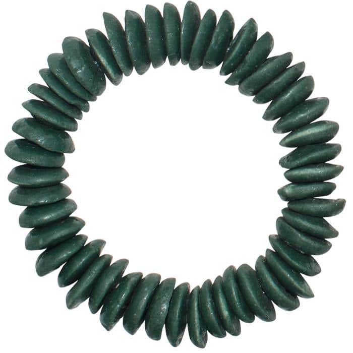 Freestyle Recycled Glass Bracelet - Green