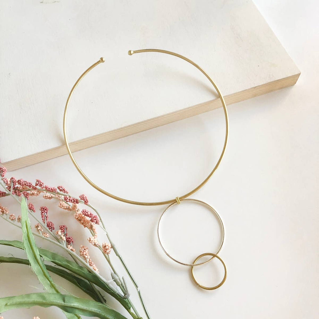 Encircled Collar Necklace