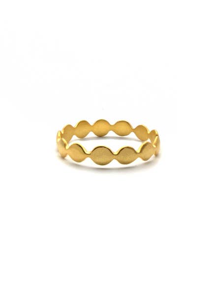 Bubble Ring - Brass