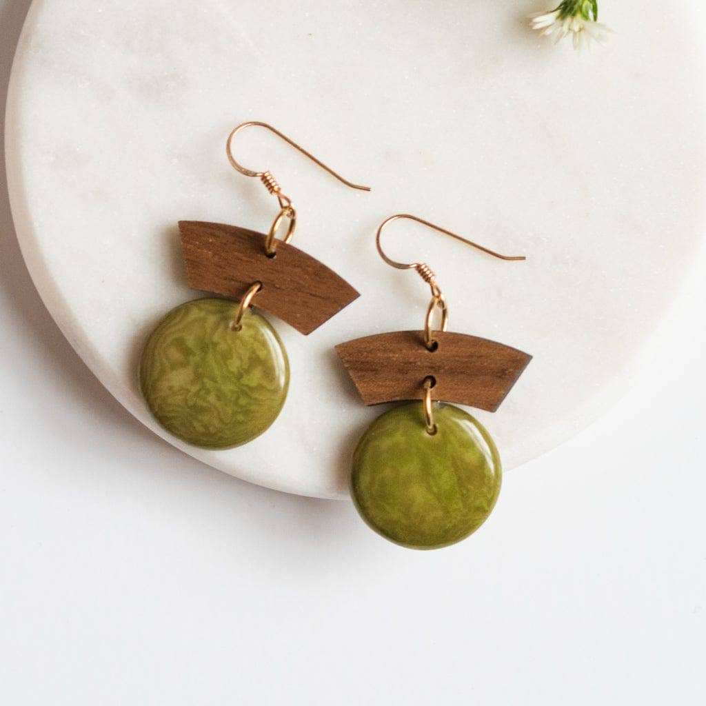 Moss Willow Earrings