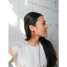 Load image into Gallery viewer, Clementine Rhombus Studs
