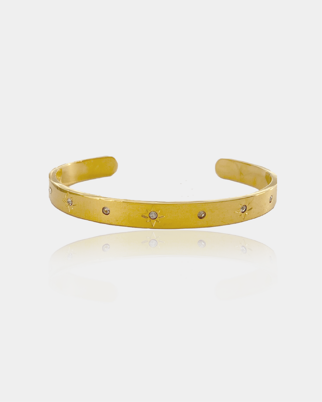 ORION Stars Gold Cuff Bracelet