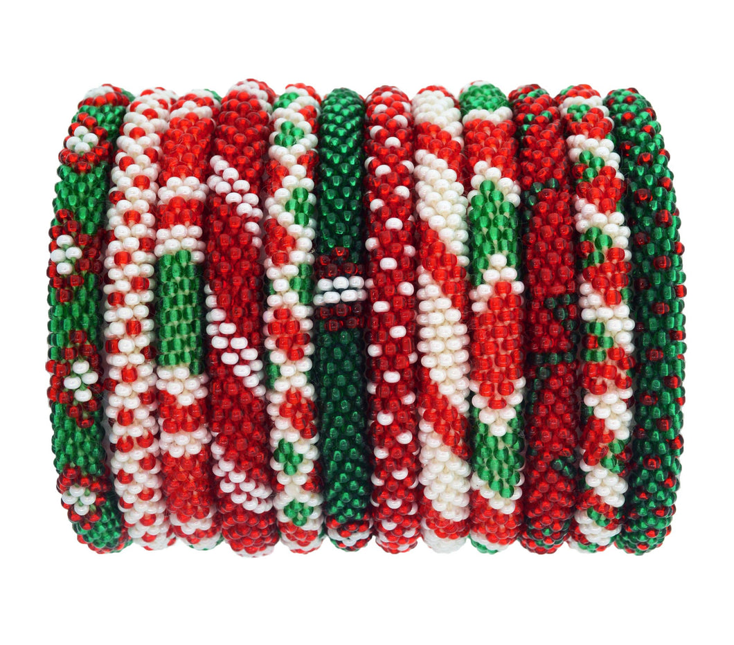 Roll-On® Bracelets Mistletoe Christmas