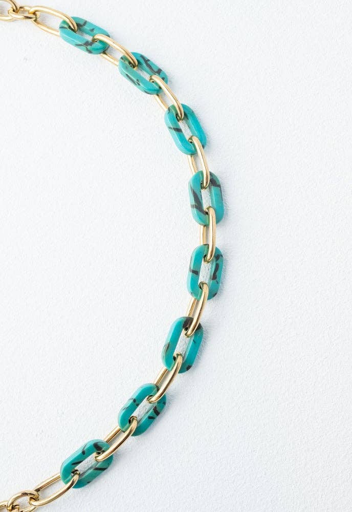 Kindred Hope Necklace in Turquoise