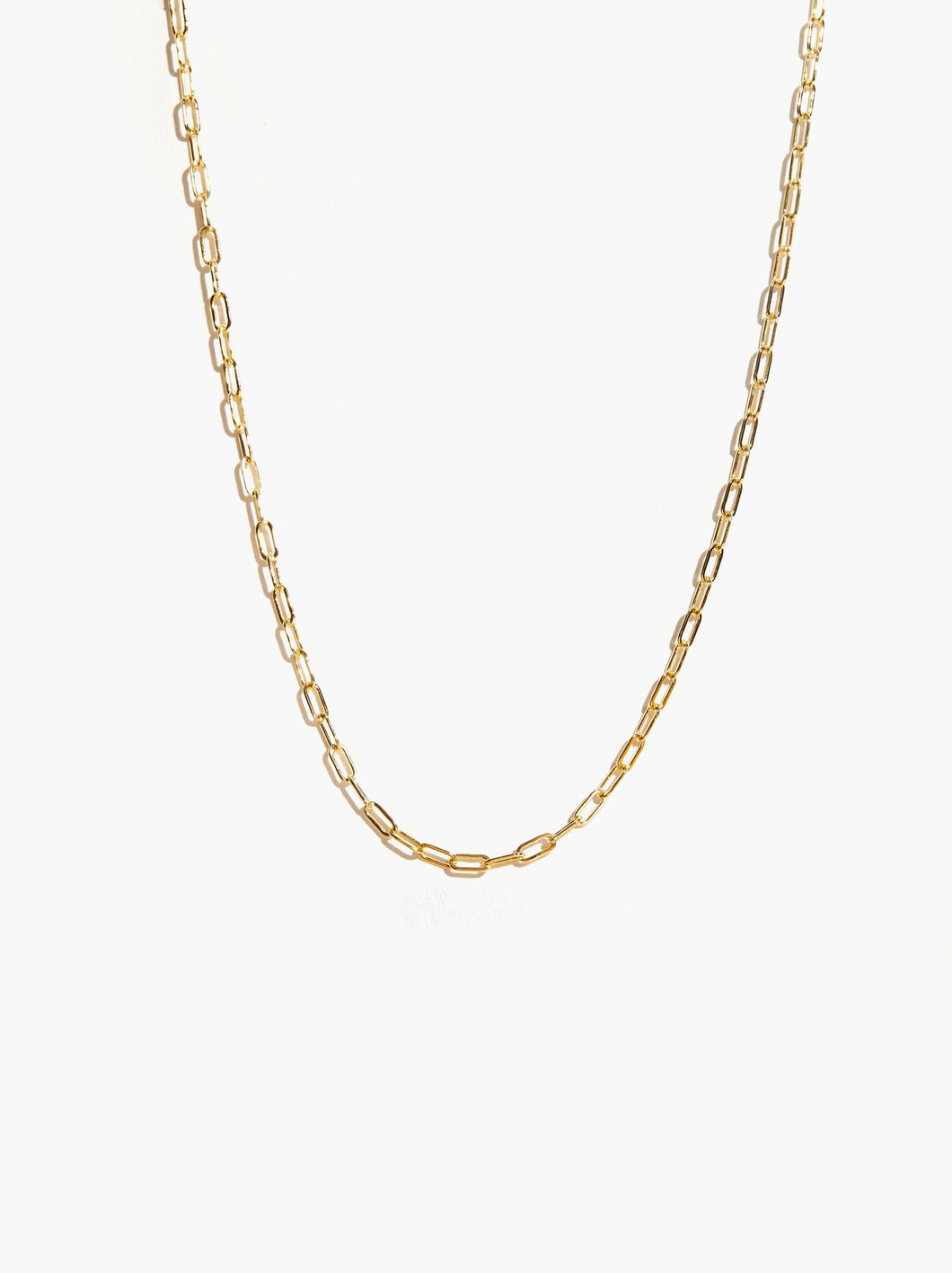 The Essential Gold Paperclip Chain