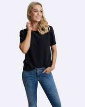 Load image into Gallery viewer, Silk T-Shirt in Black

