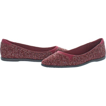 Load image into Gallery viewer, Cole Haan x Zero Grand Burgundy Glitter Flats- 9
